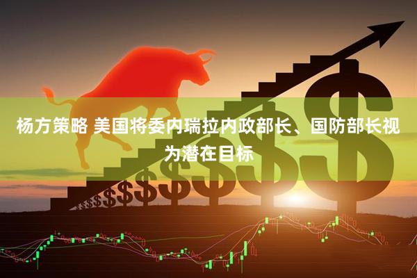 杨方策略 美国将委内瑞拉内政部长、国防部长视为潜在目标